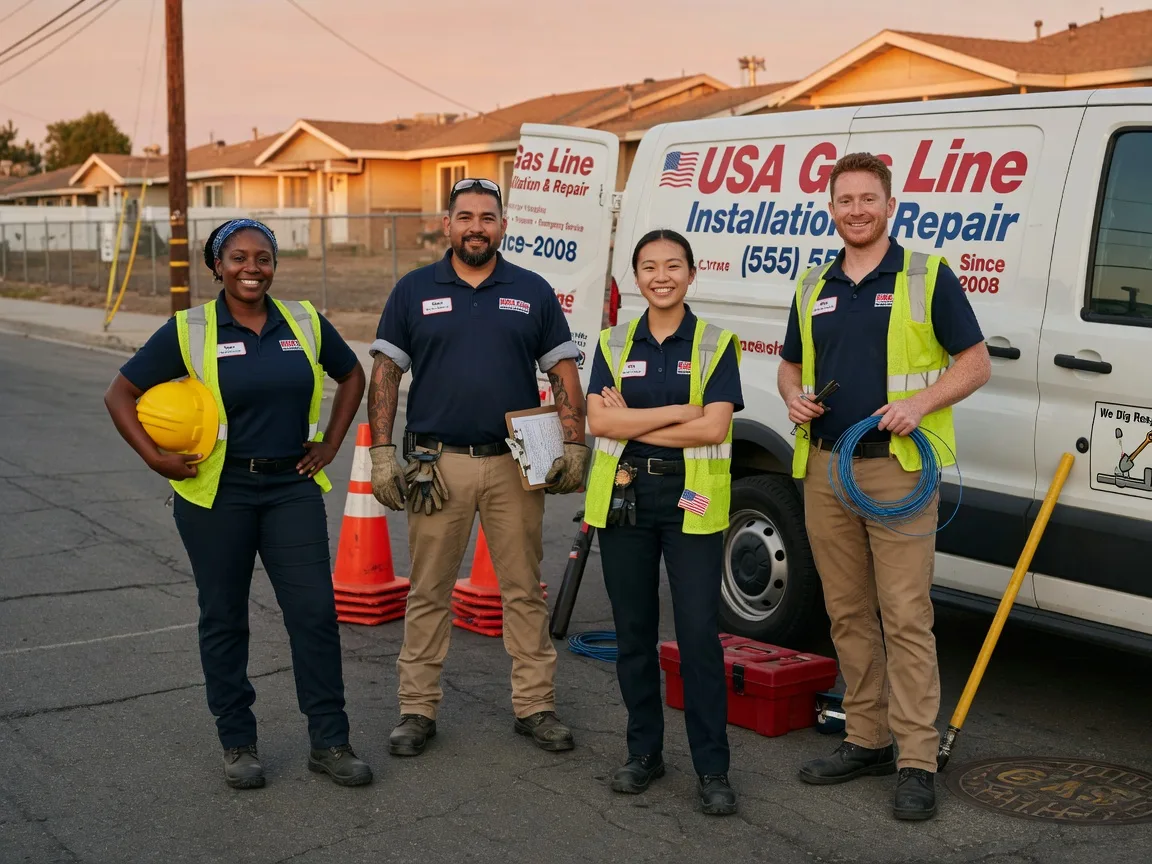 Gas Line Installation company in Corning, OH